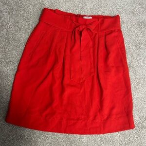 Red h&m skirt